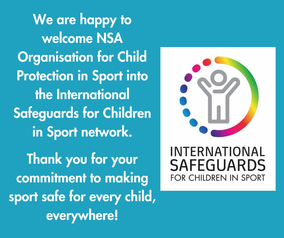 SafeinSports's tweet photo. Welcome to #TeamSafeSport NSA Organisation for Child Protection in Sport! https://t.co/ApNpEyyI7y
