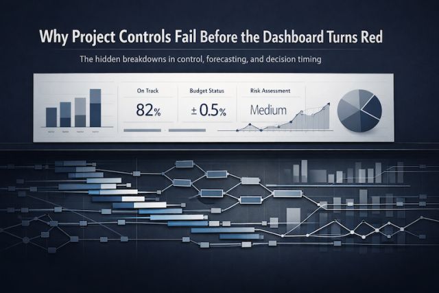 thinkers360's tweet image. Why project controls fail long before the dashboard turns red buff.ly/F2p3Uyn via Bertrand GUERARD on @Thinkers360 #Leadership #Management #ProjectManagement 📣 Expert? Get certified at Thinkers360: buff.ly/FPvU79b