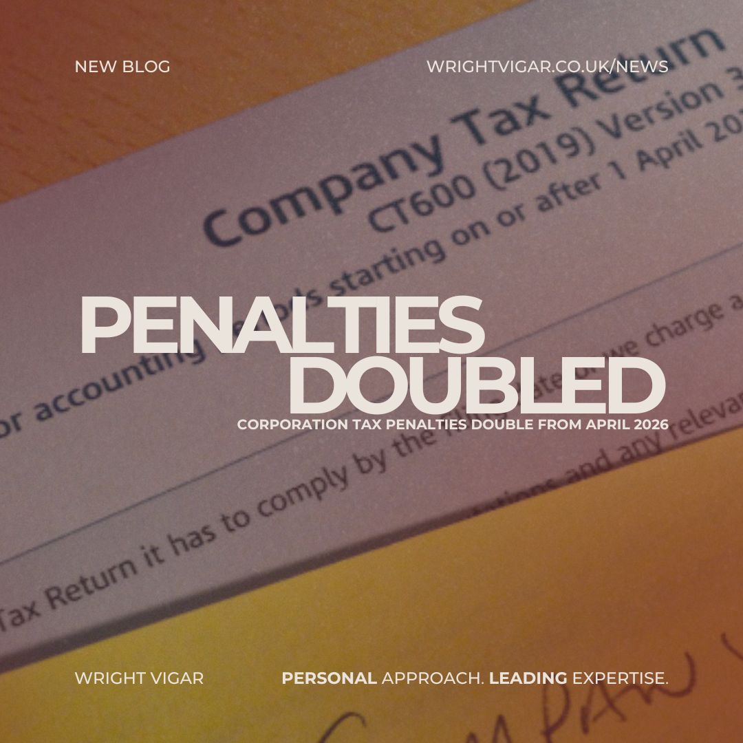 wrightvigar's tweet photo. From April 2026, even being one day late filing a CT600 will cost £200 and repeat delays can mean fines of £2,000 per return, even if no tax is due.

Amy Weston has broken down what’s changing and how to stay penalty‑free.

Read the full blog here: https://t.co/DkgkOW3Xvy https://t.co/OY0v9mYQNy