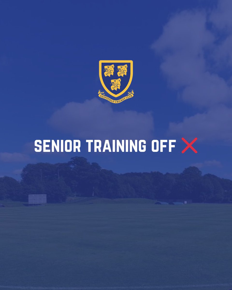 Saintfield Cricket Club tweet media