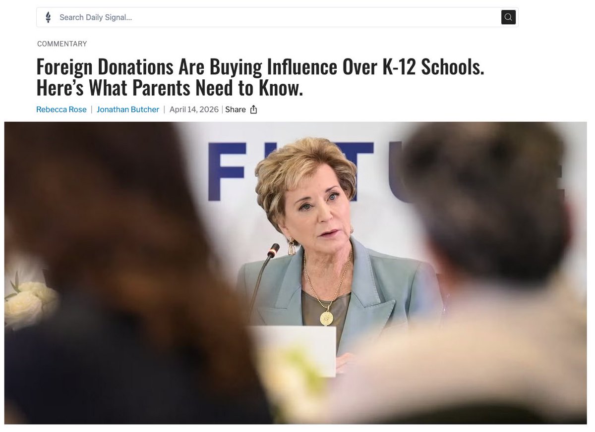 JM_Butcher's tweet image. GOOD NEWS: Georgia lawmakers sent a bill to the gov that would make GA the first state to require reporting on foreign donations to K12 schools. Let’s look under the hood—&amp;gt; 1/7