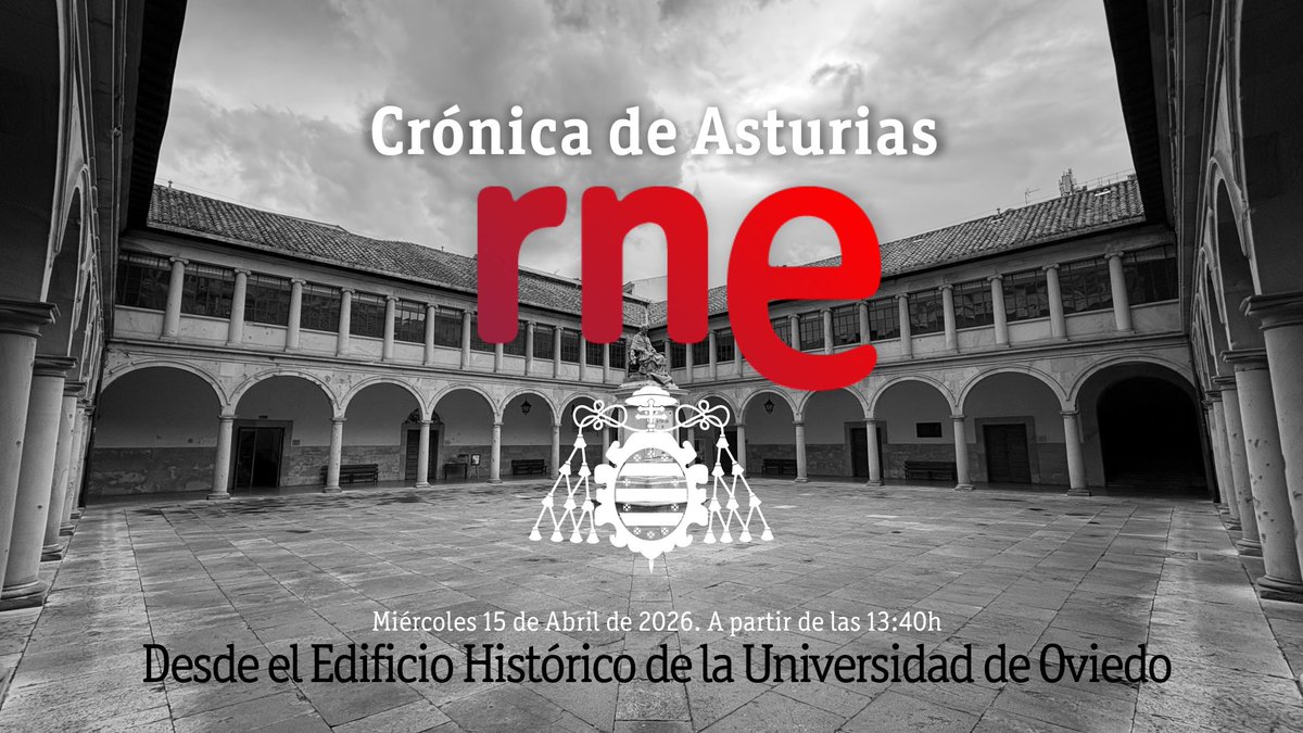 TeresaCoto's tweet photo. Mañana compartiremos un programa especial desde el Edificio Histórico de la Universidad de Oviedo. Junto al rector Ignacio Villaverde, haremos un recorrido por varios campus en los que se investiga y enriquece la labor de la institución académica.
@uniovi_info @rne @RTVEAsturias https://t.co/dNtUZHFXtQ