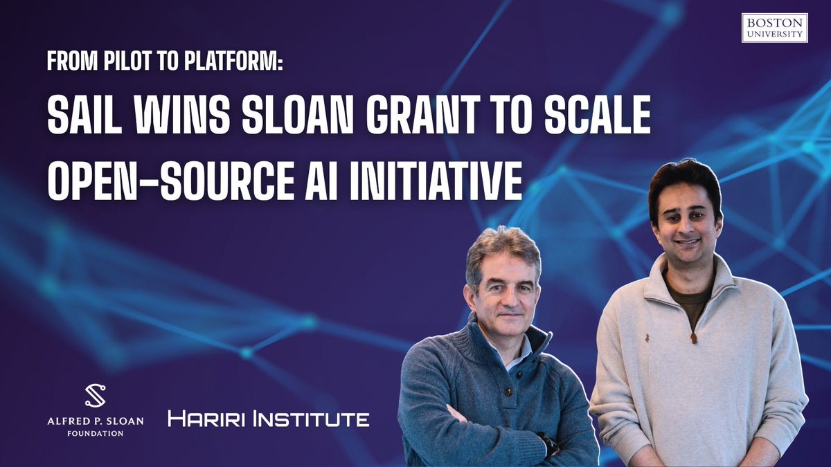 Hariri Institute for Computing, Boston University tweet media