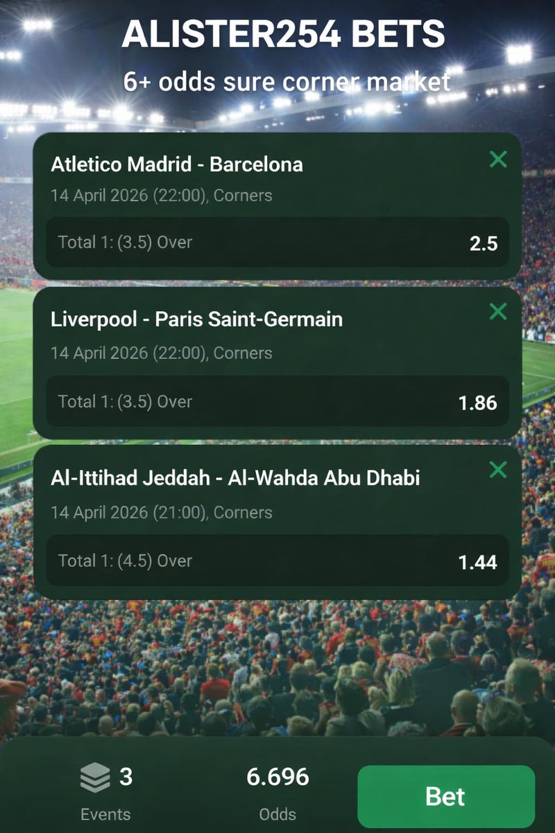 ALISTER254 BETS🔥⚽️🏀 tweet media