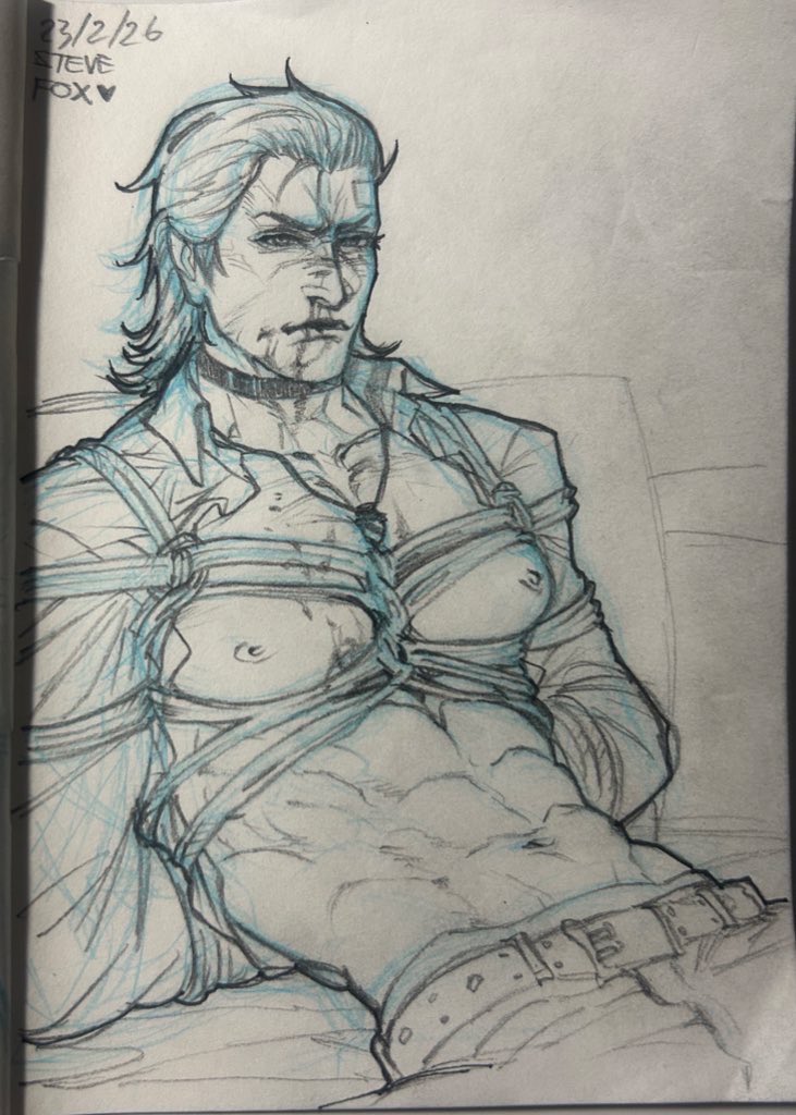 #repost my #stevefox on secret #sketches #fanart #doodles #tekken 