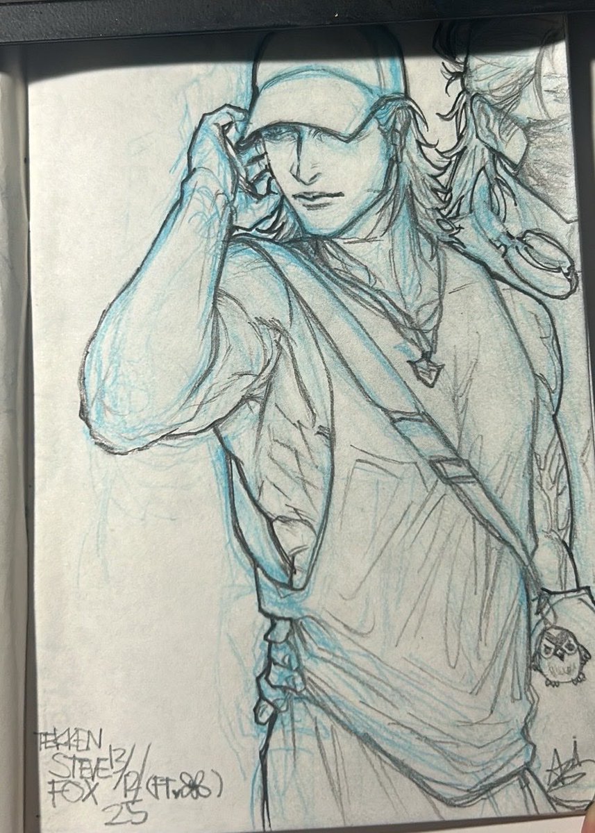 #repost my #stevefox on secret #sketches #fanart #doodles #tekken 