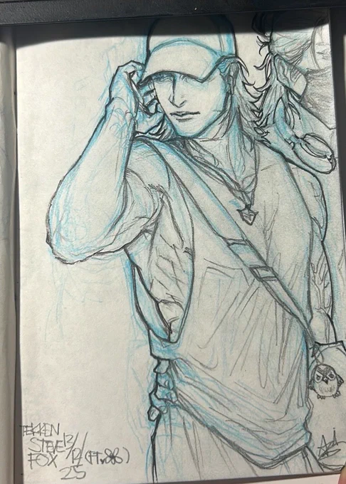 #repost my #stevefox on secret #sketches #fanart #doodles #tekken 