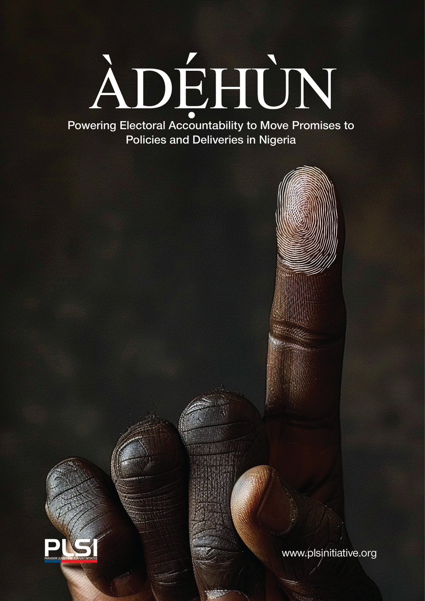 PLSInitiative's tweet image. FOR TOO LONG... #elections have been about promises,
but who is tracking delivery?

The ÀDÉHÙN Platform is changing that.

It is a civic tool we designed to ensure that:
👉 What politicians promise is documented
👉 What government delivers is tracked
👉 And citizens have the