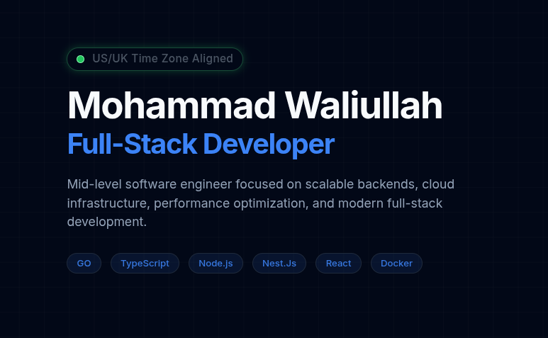 MD Waliullah tweet media