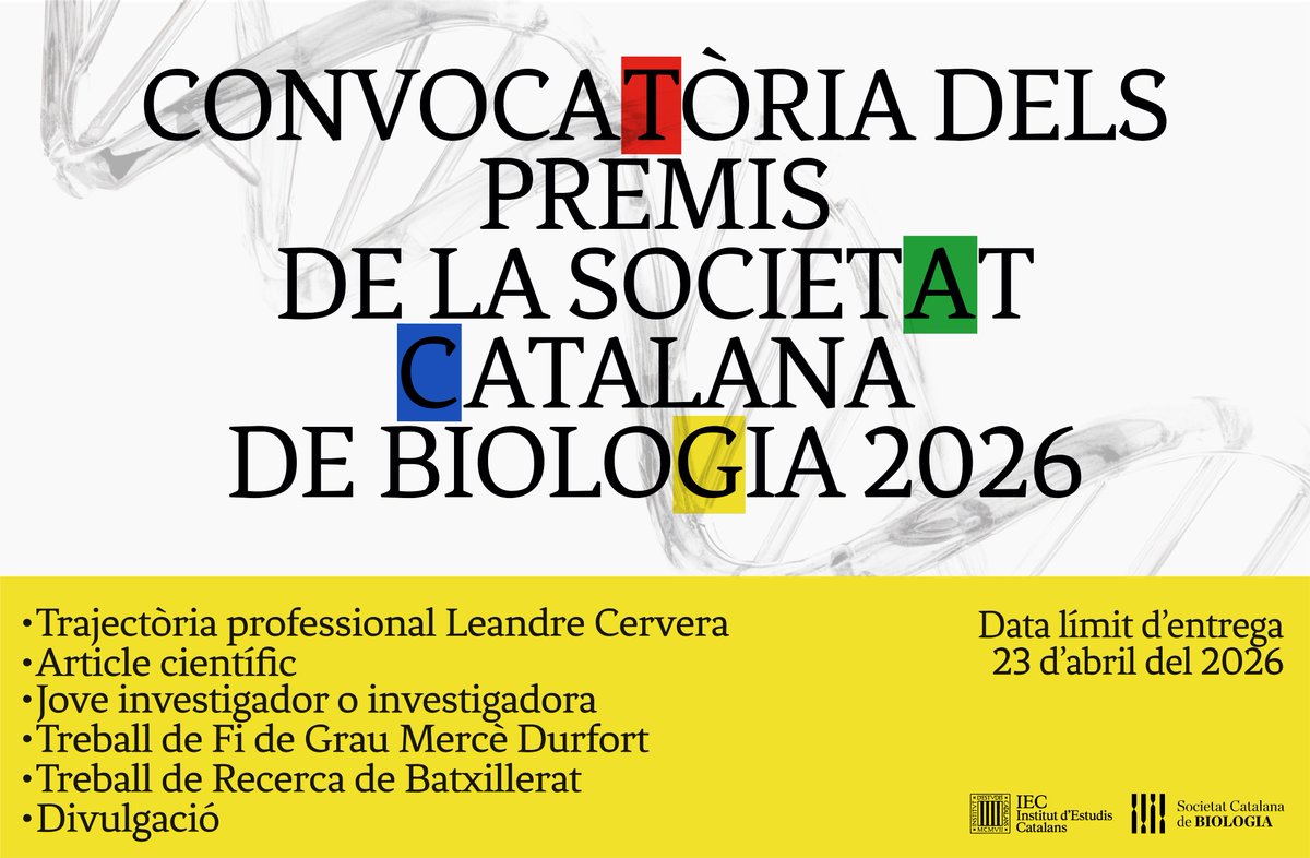 Societat Catalana de Biologia tweet media