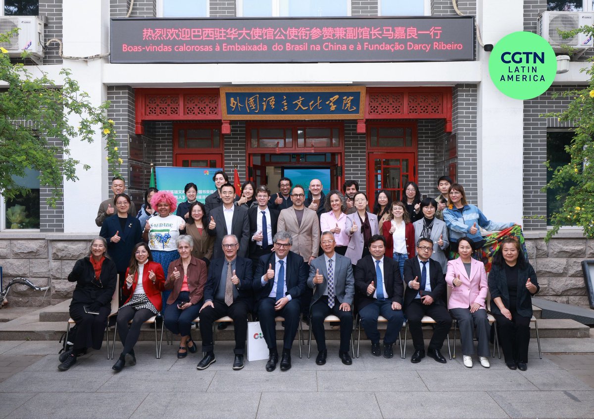 CGTN Latin America tweet media