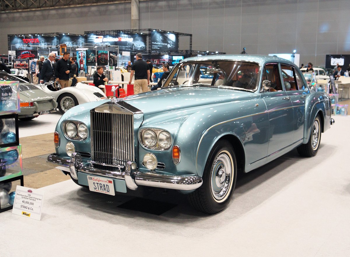 先日のオートモビルカウンシル2026から！1966年式・ロールスロイス