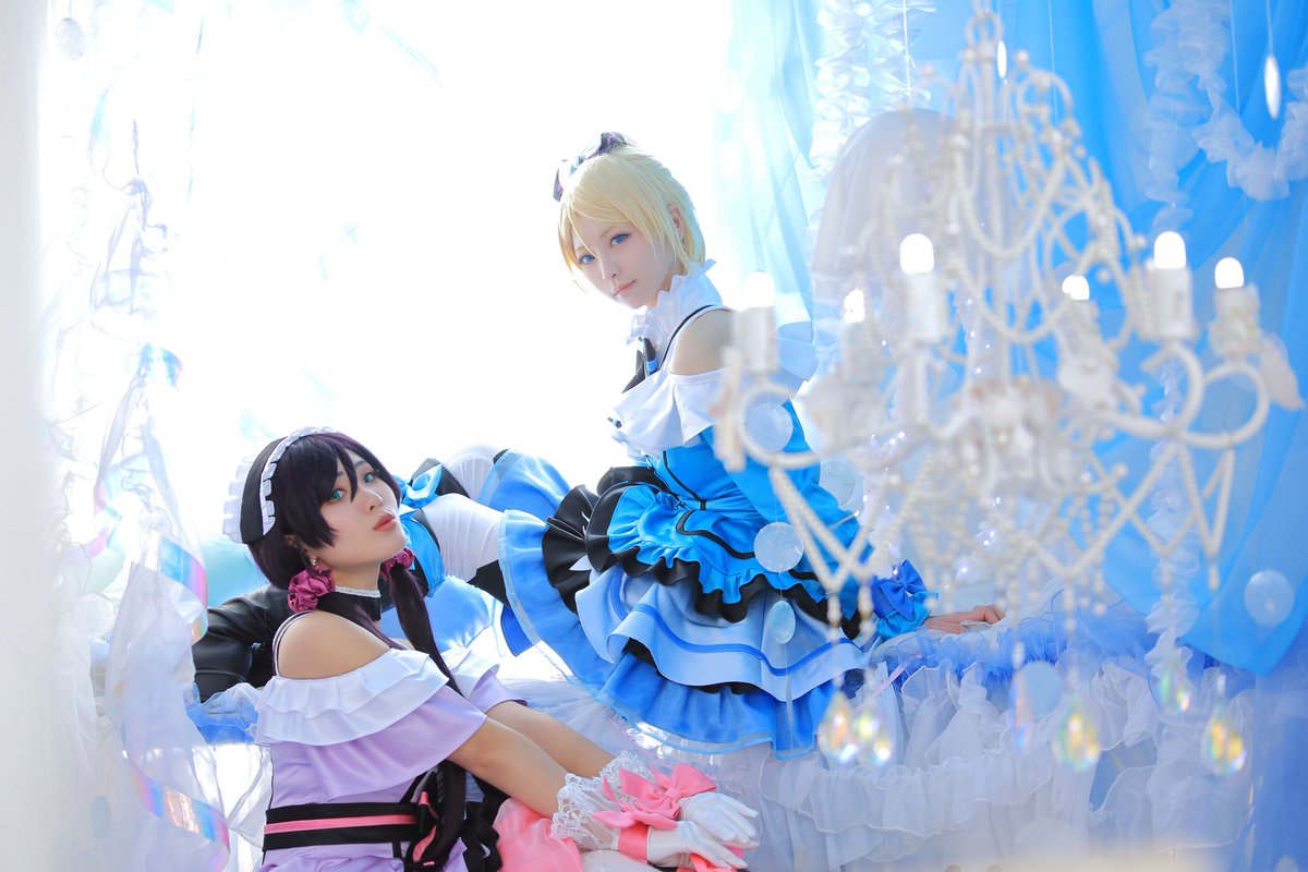 コスプレ/ラブライブ！] KiRa-KiRa Sensation! 🩵💜 絢瀬絵里