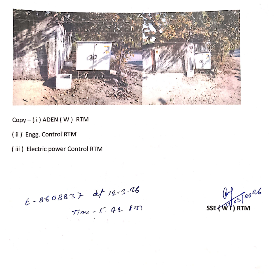 EnggWr's tweet photo. @dayaram_0501 @pappu0332725224 @RatlamDRM @RailwaySeva @RailMinIndia @WesternRly @AshwiniVaishnaw @ElectCTORTM kindly look into matter do need full urgently https://t.co/OYowrc3EMv