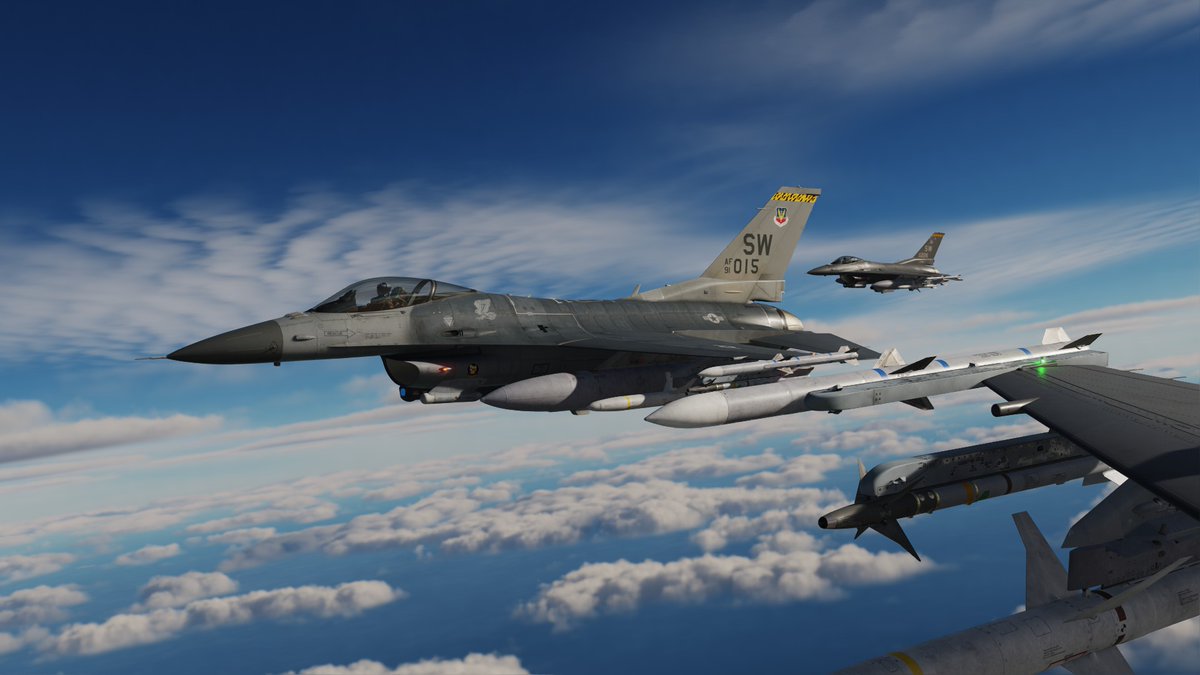 phenom2266's tweet image. 今日のDCS
新しく入った方たちとテスト飛行
#DCSWorld