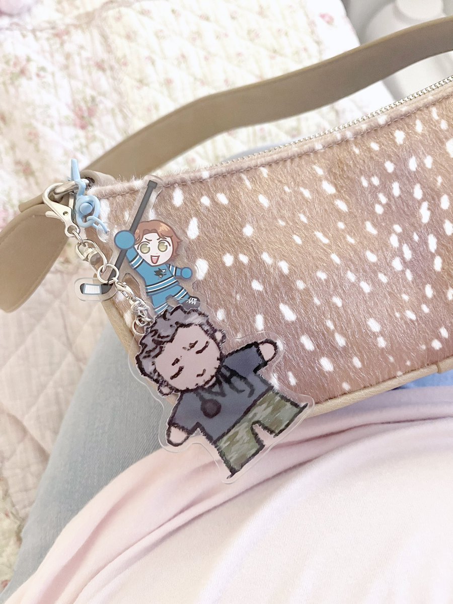fawnbrini's tweet image. ⠀⠀ 
mackabbot  on  the  fawn  purse  #loveit  ♡⑅˚