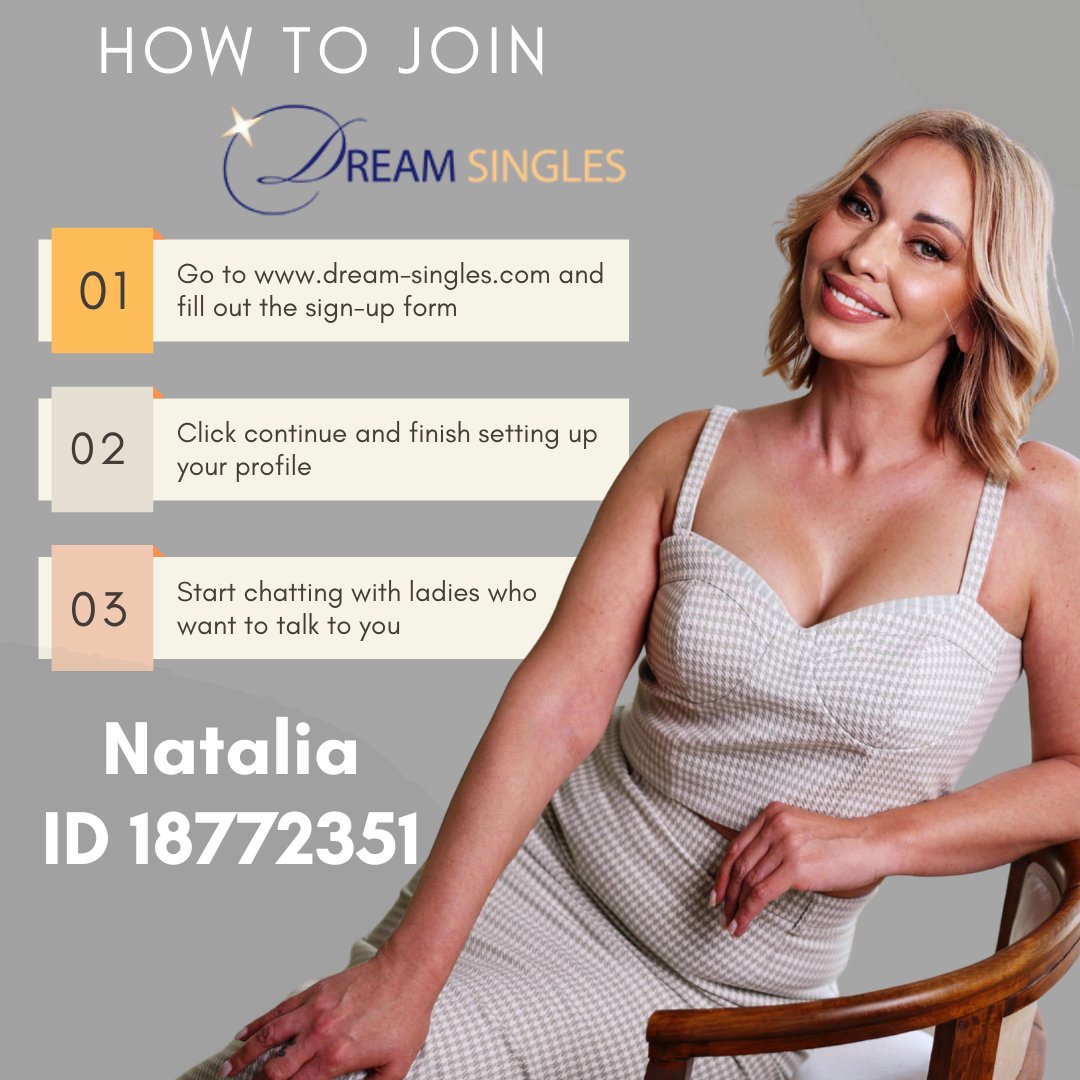 dreamsingles_'s tweet image. Ready to meet someone real? It’s easier than you think 😉

Create your profile, explore amazing women, and start chatting in just a few clicks 💬✨
Your next connection could be waiting… don’t keep her waiting ❤️
#DreamSingles #OnlineDating #InternationalDating #MakeTheFirstMove