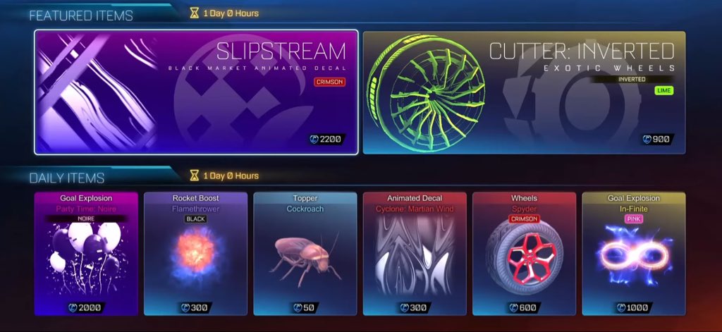RLGameNews's tweet image. Rocket League Item Shop, April 14th.    

Use code "RLGN" in the item shop to support me, much appreciated!   #EpicPartner #RocketLeague
