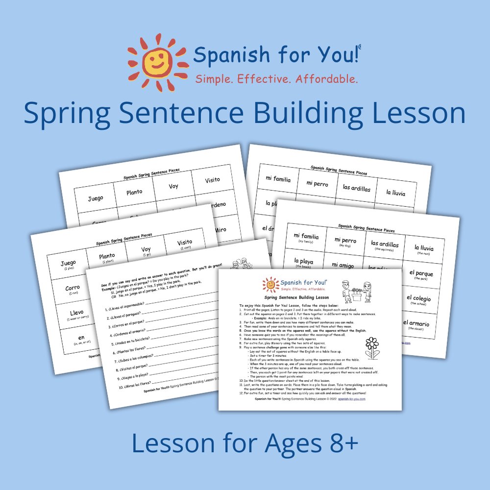 spanishdebannet's tweet image. 🌸 Help students build REAL #Spanish sentences this spring! ✔️ 16 vocab words + 12 verbs ✔️ Hands-on games &amp;amp; activities ✔️ Speaking, reading &amp;amp; writing practice ✔️ No Spanish experience needed (audio included!) Perfect for ages 8+ 👉 bit.ly/4cJrDZJ #langchat #elementary
