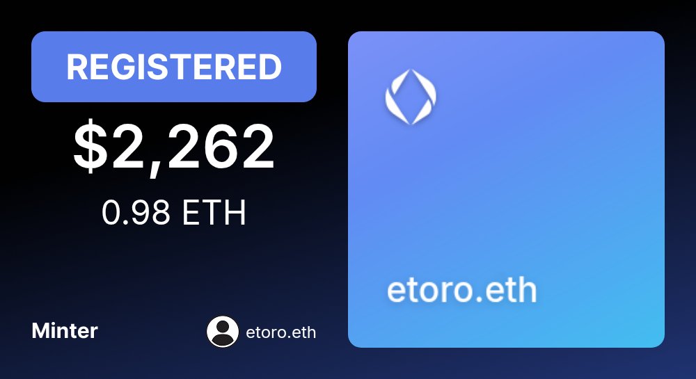 🚨 ENSMarketBot.eth tweet media