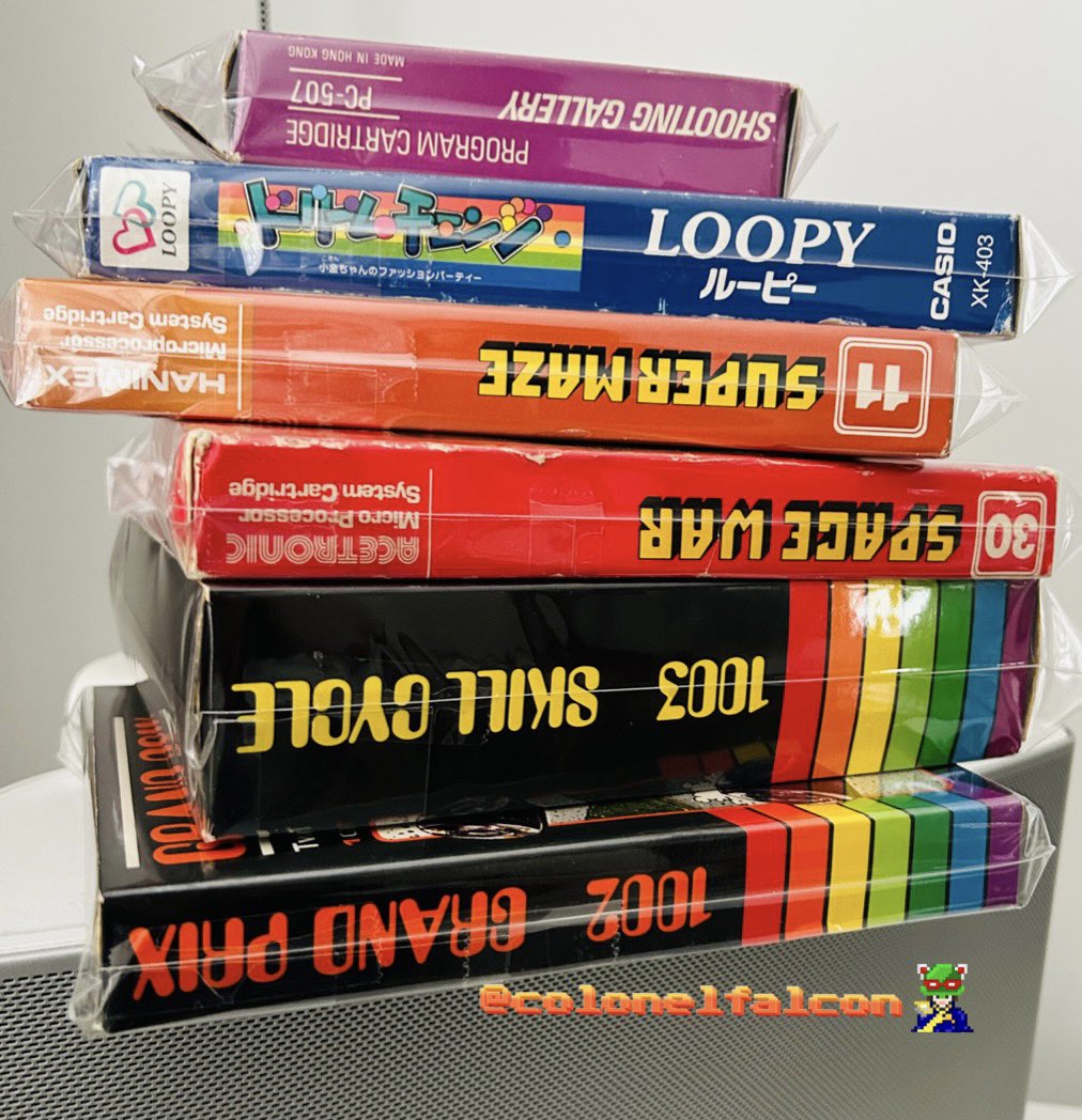 ColonelFalcon's tweet image. 🆂🆃🅾🅿 
🅵🅰🅻🅲🅾🅽 🆃🅸🅼🅴

Just a friendly reminder I’m a fellow Sapiens Sapiens. I’m a lifelong gamer and collector. I like to share about it too! How about yourself?! 

#gamingcommunity