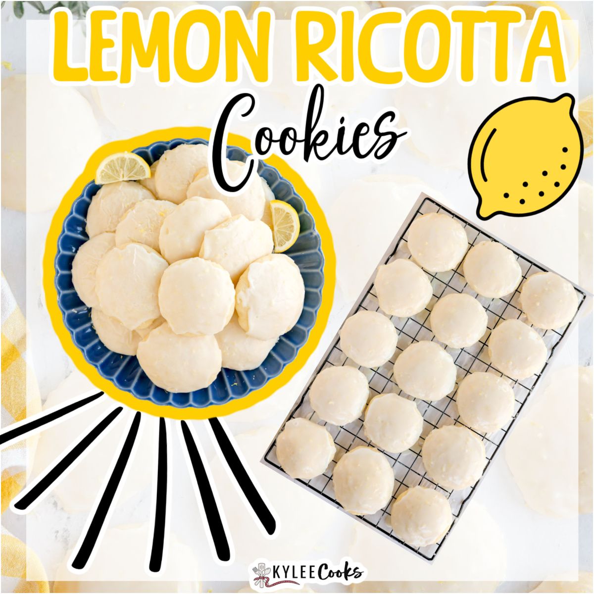 kyleecooks's tweet image. Soft lemon cookies dipped in glaze so shiny you can see your reflection and your poor life choices. #LemonRicottaCookies #bakingathome #kyleecooks kyleecooks.com/lemon-ricotta-…