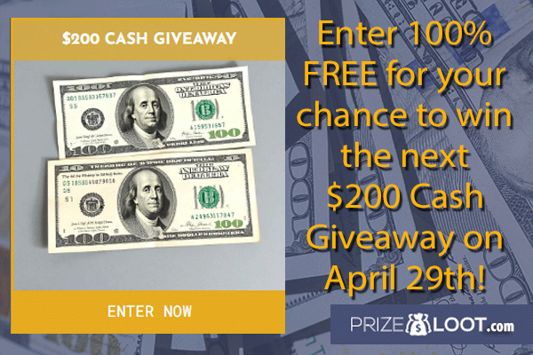Prizeloot's tweet photo. Get your hands on some free loot!💸
Enter to win the next $200 Cash Prize drawing 100% Free!🆓

✔️Follow this link to get your FREE Entries to #win PrizeLoot: https://t.co/sFPQpqJqgQ https://t.co/Fbagb4nTf3