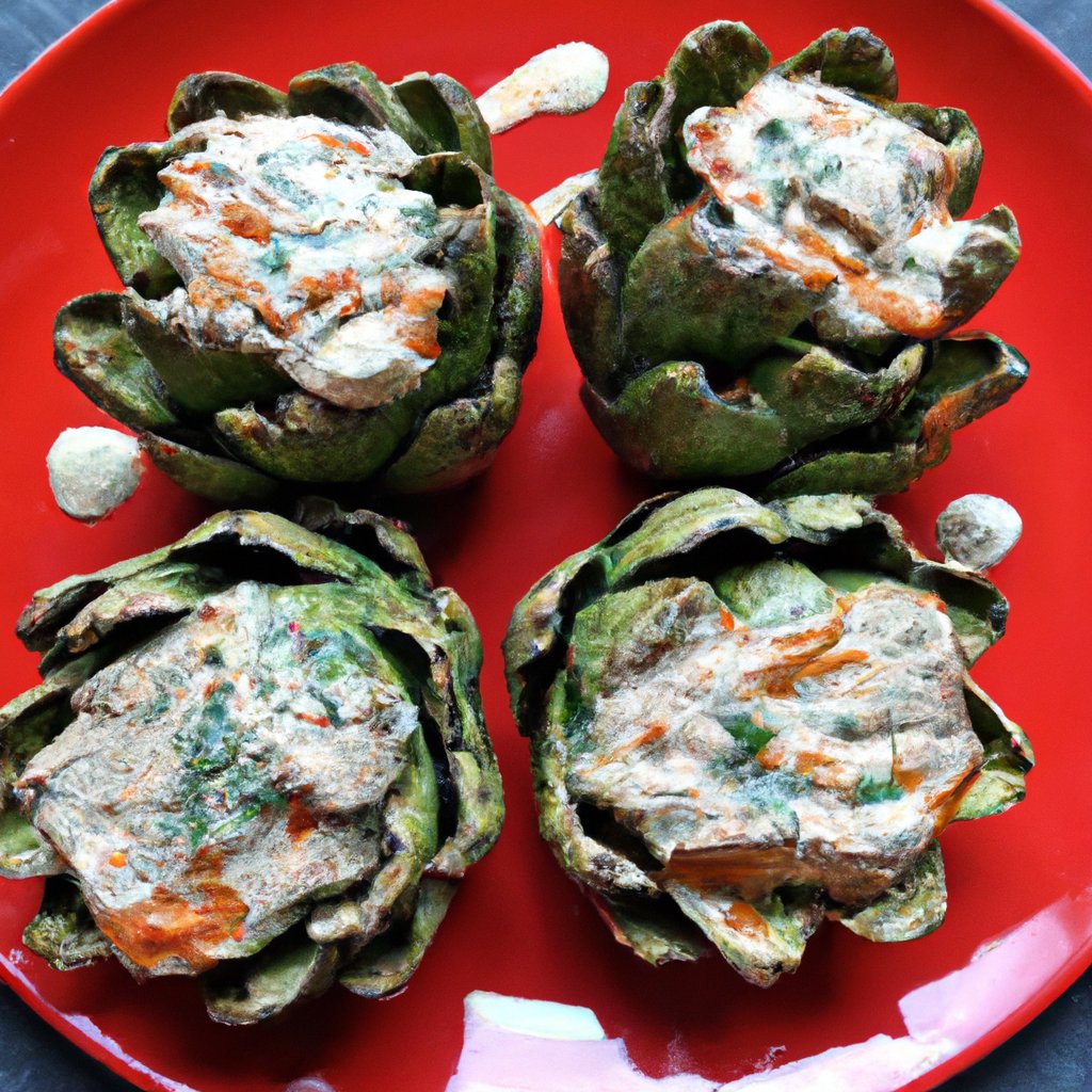 myGrub_'s tweet image. Steamed artichokes with roasted red pepper aioli: a flavorful and healthy dish perfect for any occasion! #recipe #foodista Get the app: apps.apple.com/gb/app/mygrub/… #glutenfree #dairyfree #vegetarian