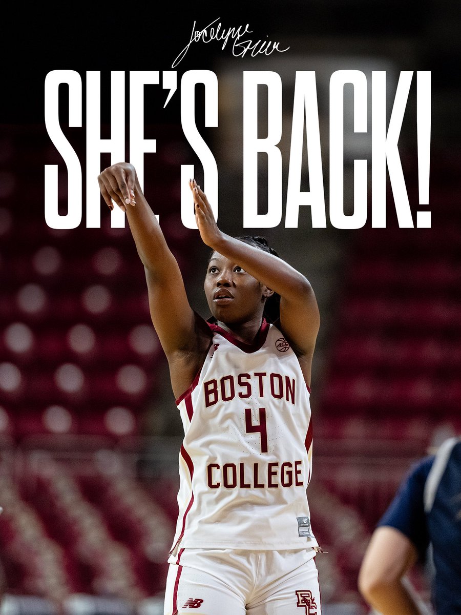 Boston College Women’s Basketball tweet media