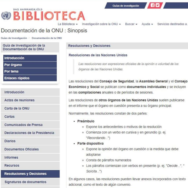 UN Library tweet media