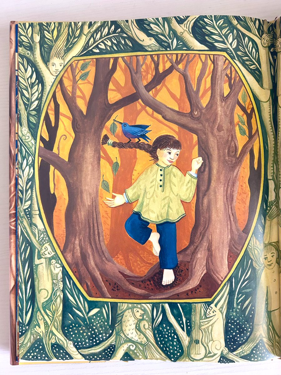 stefkidlit's tweet image. Today’s #NationalPoetryMonth pick is “Wood” by @janetwongauthor from her book KNOCK ON WOOD: POEMS ABOUT SUPERSTITIONS, w/ enchanting illustrations by Julie Paschkis 🪾✨

I also recommend checking out their book NIGHT GARDEN, one of my fav #kidlit poetry books! 
#poetrycommunity