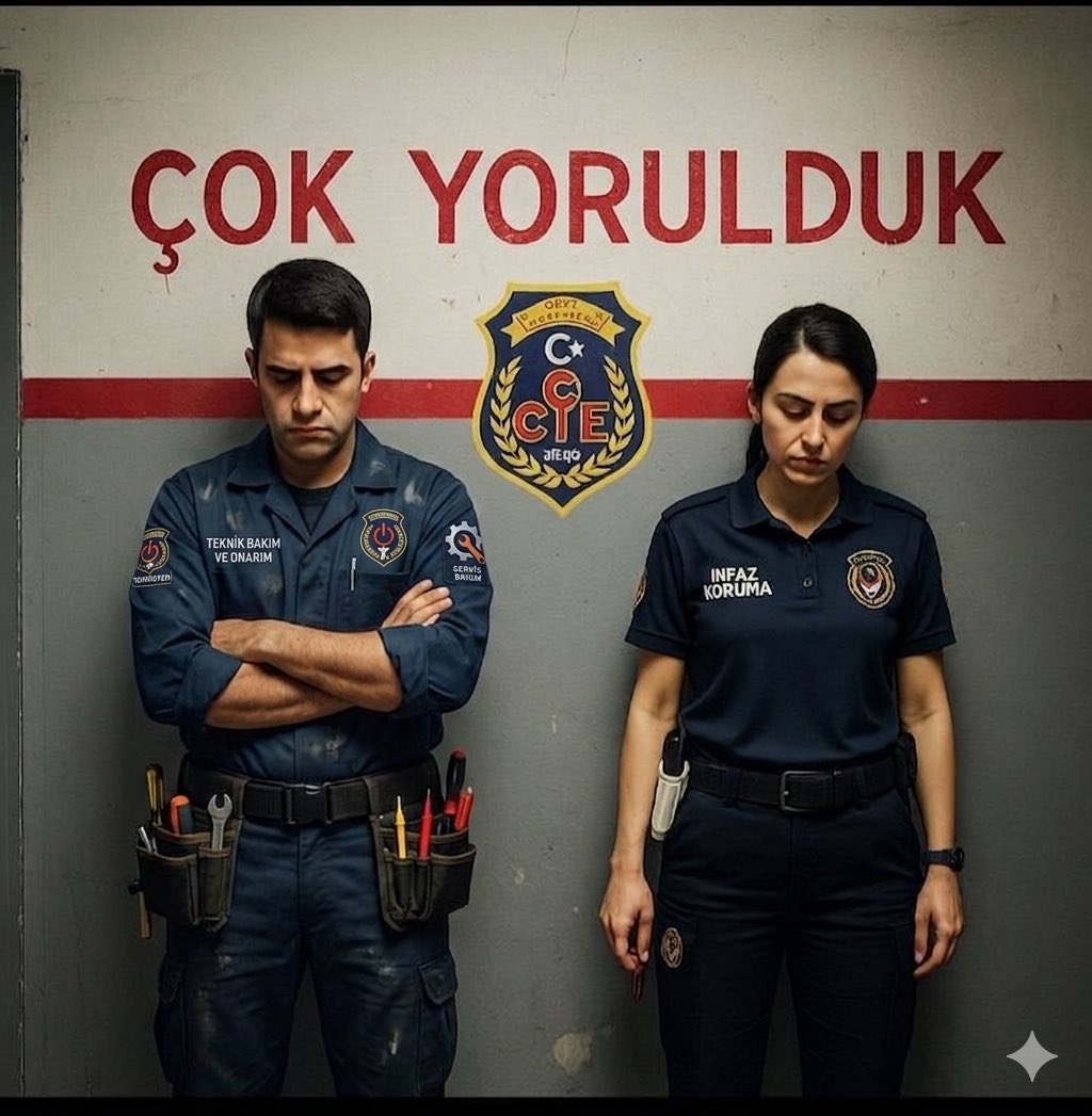 CEZAEVİ PERSONELLERİ tweet media