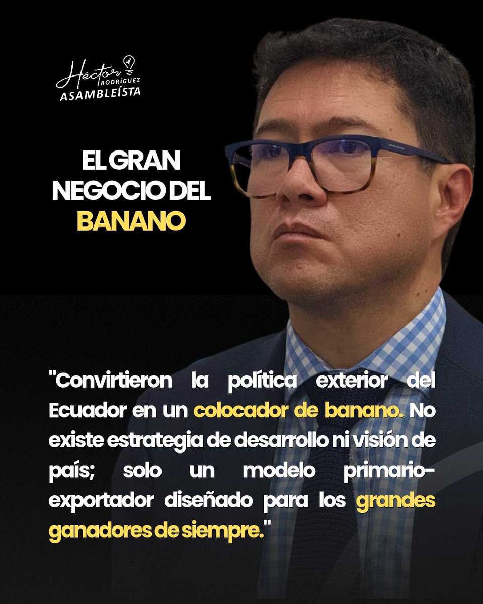 ¡Nos vendieron por un racimo! 🍌

La mayoría oficialista en la Asamblea Nacional acaba de ratificar el Tratado con la República de Corea, sellando el destino del país como una percha bananera.

 Su "política exterior" es un chiste: no hay plan, no hay futuro, solo servilismo a