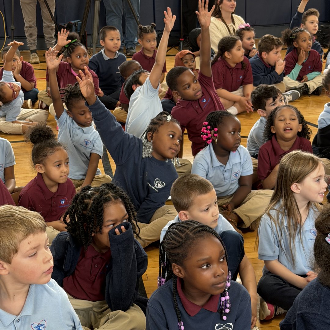 SyracuseAcademy's tweet photo. π BIG news! π
#SASAtoms Cailin & Riley Coffey named Onondaga Countyβs new aquarium the Harborview Aquarium! Announced today by @CEJRyanMcMahon at #SASCS Elementary. We're so proud of our young innovators for their creativity, imagination & community impact!
@CharterEmpire https://t.co/KWxakF5CO2