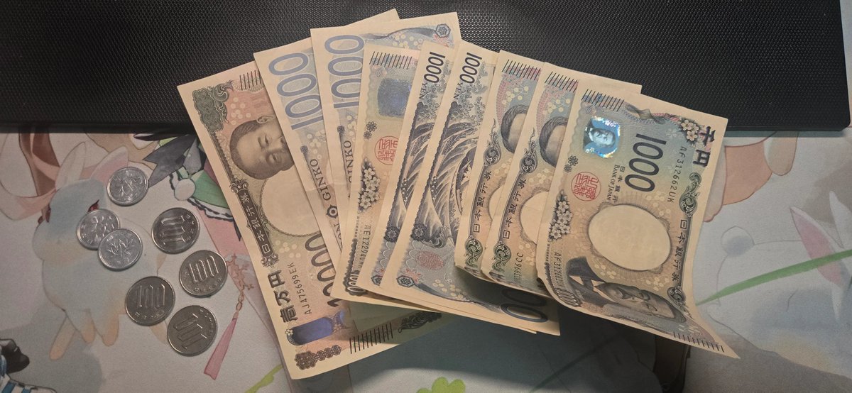 拍買太少的下場，就是帶一堆日幣回家