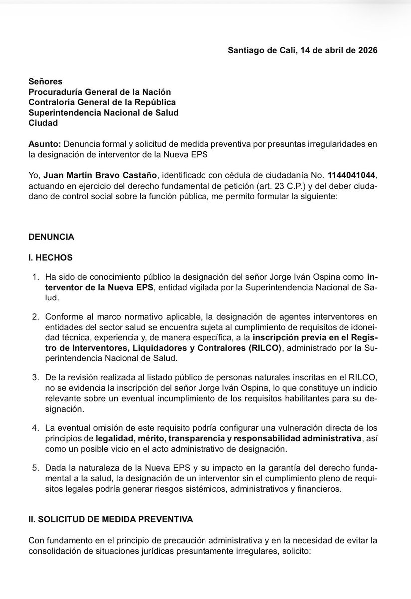 Juan Martín Bravo C. tweet media