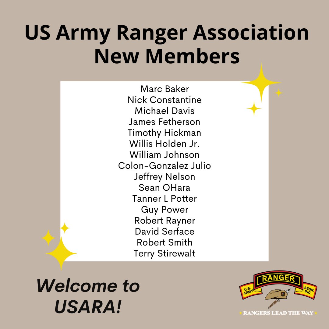 US Army Ranger Assoc tweet media