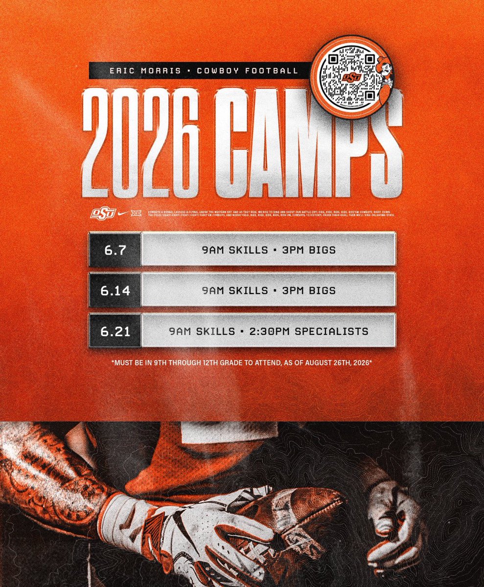 quintonboatner_'s tweet image. #AGTG Thank you @WesDr8ke For The Personal Camp Invitation to Oklahoma State University. Ready To Learn &amp;amp; Compete!

#staydown #greatness #dominate
#OSUFootball #OklahomaState #GoPokes #OKState #Big12
@Coach_Gow1 @CoachTKeller @HT4_PrepRZ @CowboyFB