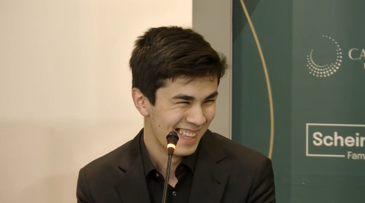 "When these guys worked 10 hours in a day [studying chess], I spent my time every day with Counter-Strike," said Sindarov about how he spent his time after becoming a grandmaster. 

#FIDECandidates