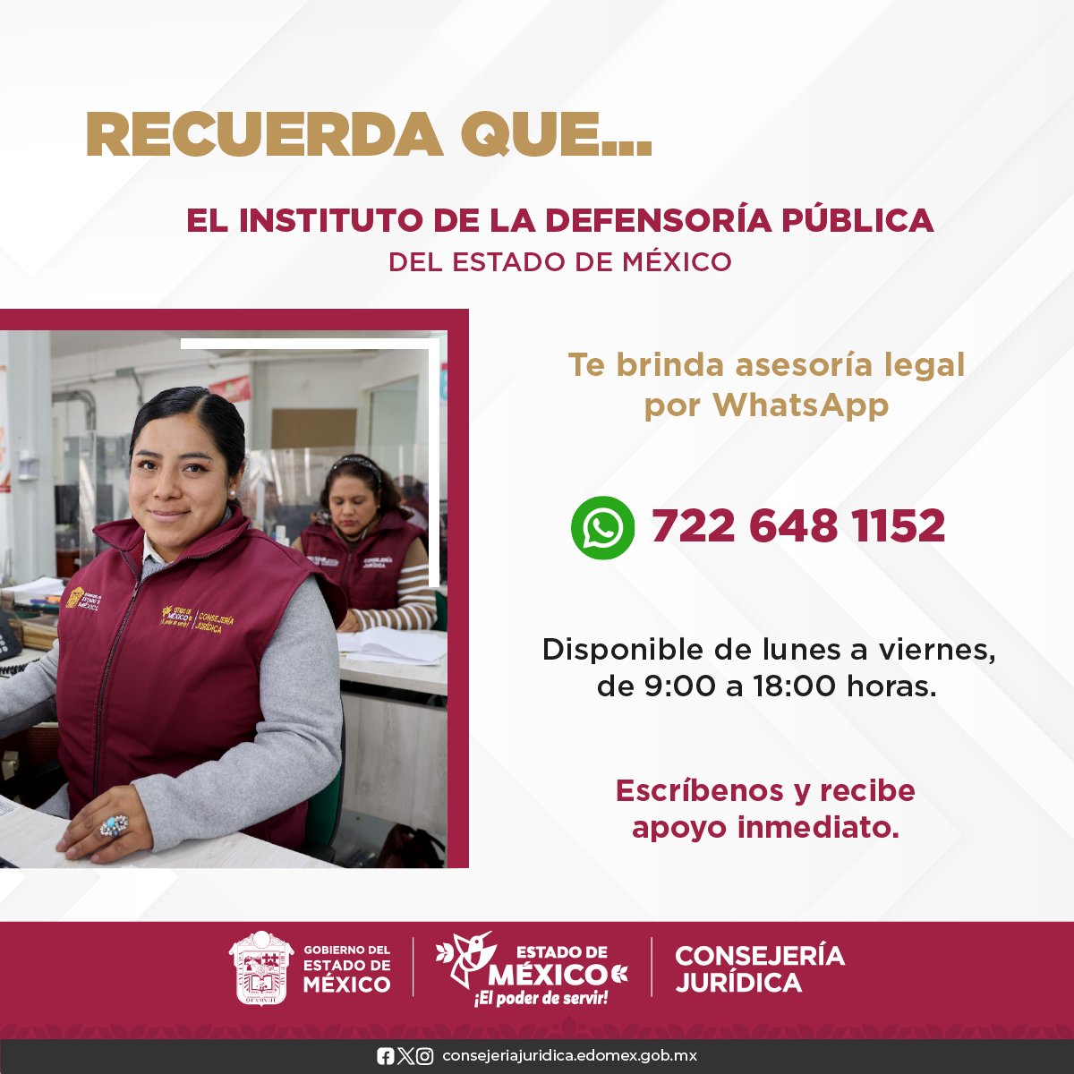 Consejería Jurídica tweet media