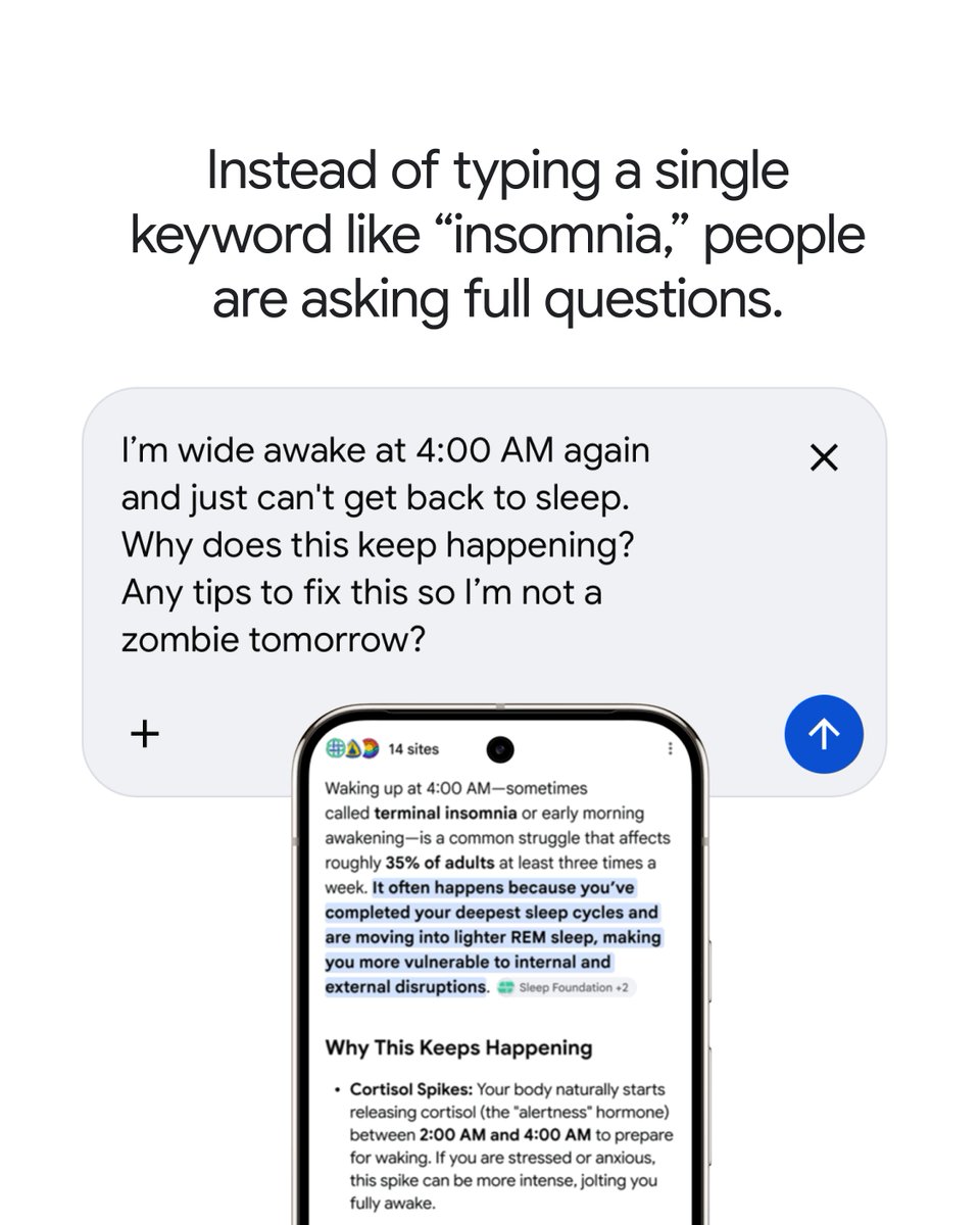 Google for Health tweet media