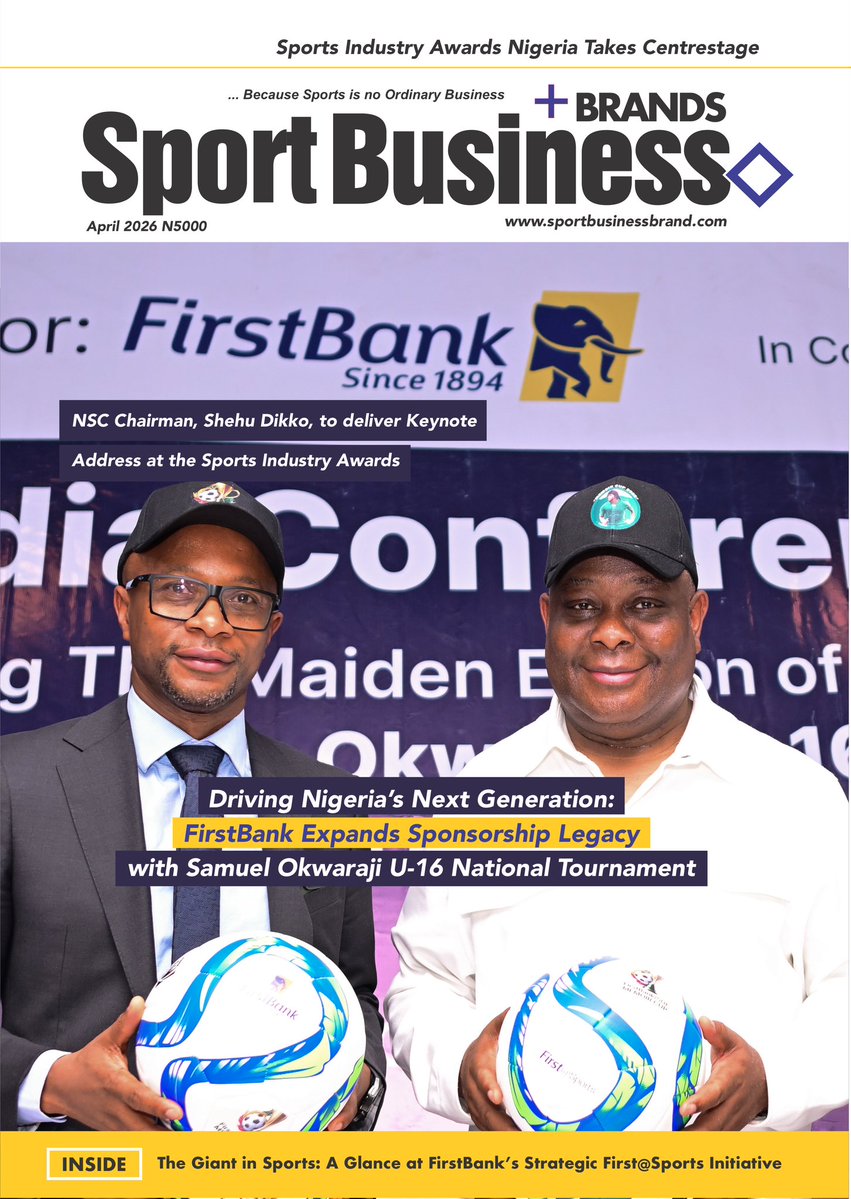 ojeksaikhoje's tweet image. #FirstBank expands #sponsorship legacy.
#grassrootsfootball
#YouFirst
#FirstAtSports 
#sportsbusiness
#Nigeria