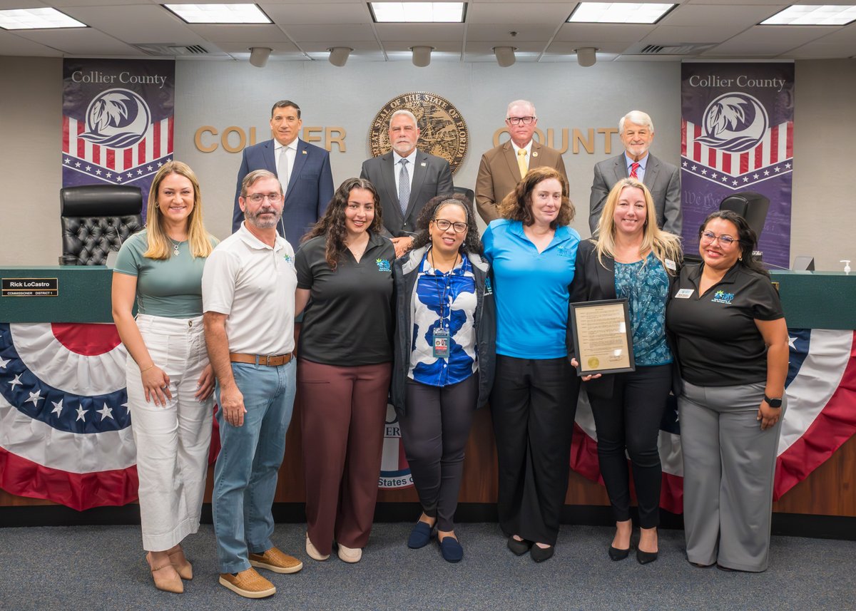 CollierGov's tweet image. Today, the BCC recognized April 2026 as Sexual Assault Awareness Month in Collier County. We are grateful for organizations and advocates who work every day to support survivors and promote a safer, more informed community.

 #SAAM #SupportSurvivors #AwarenessMatters