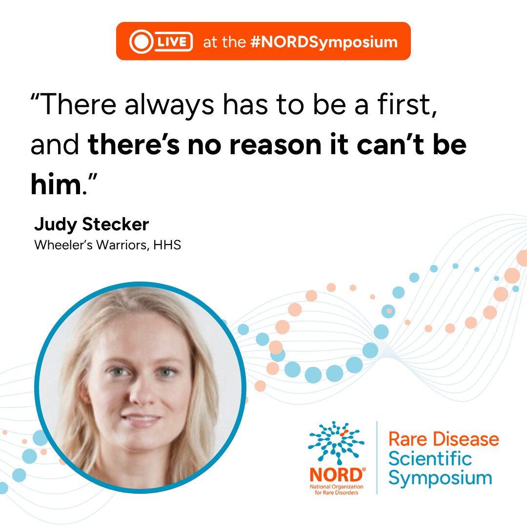RareDiseases's tweet image. “Without a pathway like this, the only option for children like mine are charitable Hail Marys pulled together by Herculean parents, regulators, academics and scientists to help one kid for one disease at one time” - Judy Stecker of @WheelersWarriors on #FDA Plausible Mechanism