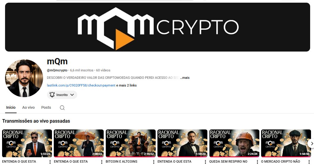 Leandro99613768's tweet photo. Boa tarde Galera, preciso falar para vocês esse cara foi responsável pela minha sanidade mental 🤣, a quase 2 anos conheci o @mqmcrypto num momento onde eu só perdia dinheiro no mercado crypto eu estava totalmente sem direção, assisti a primeira live e só ouvi verdades, ele não promete ganhos, não tenha te vender cursos , ele só fala a verdade , ele analisa fatos e indicadores e mostra para vc como o mercado funciona realmente, depois que conheci estou em paz  com o mercado e aproveitando para aumentar meu patrimonio.
 
Eu venho aqui para convidar vocês para conhecer seu trabalho, hoje as 20:30 tera um super racional  no you tube, onde vocês entenderam como mercado funcina e vai parar de sardinhar, eu aprendi e estou aprendendo muito com o mQm e tenho certeza que vocês iram aprender demais 

https://t.co/fhfJeCRgbU
live hoje , não perdão por nada , se vc esta preocupado, 
desmotivado, com medo do mercado Crypto chegou a hora de sair da manada , evoluir , aprender