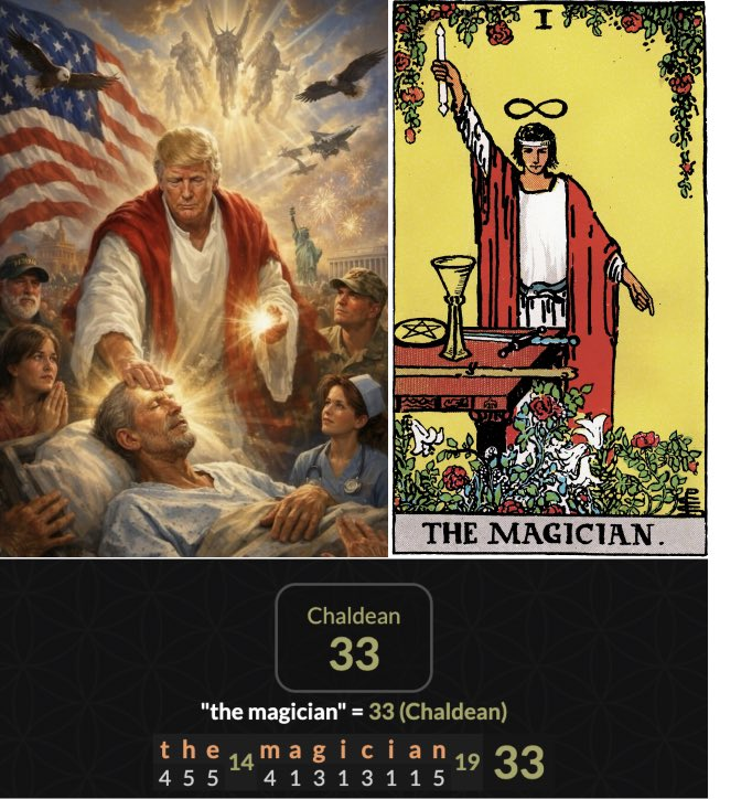 _aldo_apache's tweet image. yup, #trump is a chaos magician. black magick. BLOOD magick. #chosen1 #sra