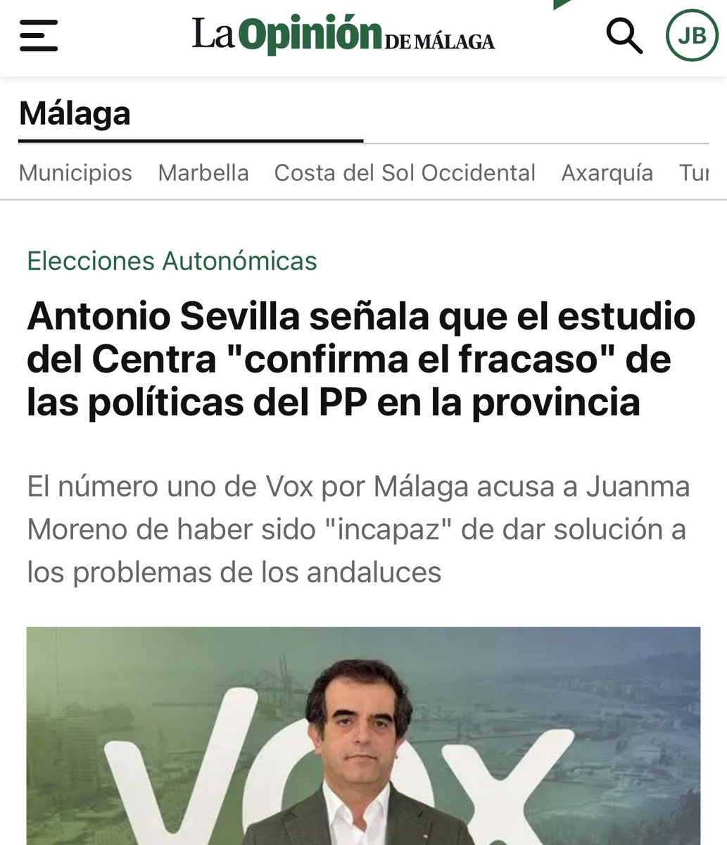 VOX Málaga tweet media