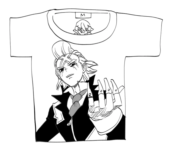 ひろあかのぐらにふコラボ羨ましいという絵
スタゼノTシャツ欲しい! 