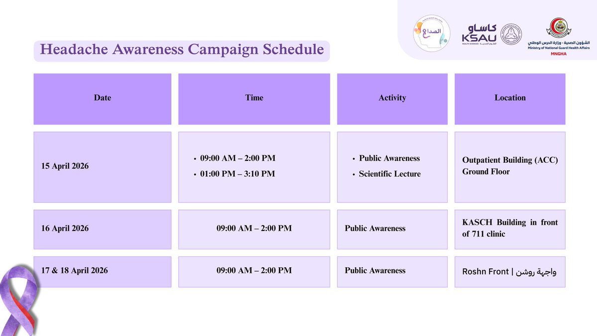 صداعك رسالة… افهمها مع طبيبك tweet media