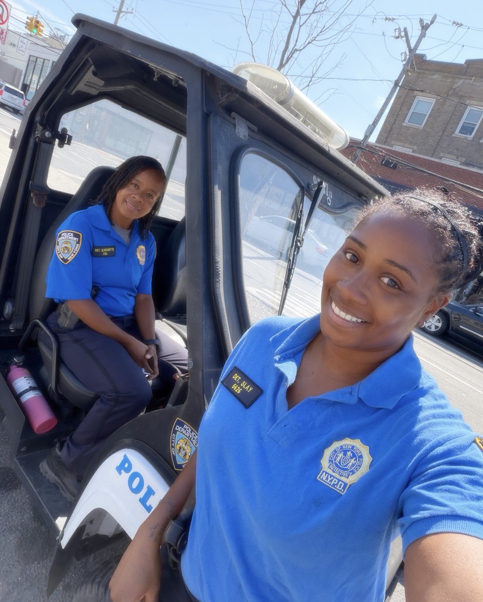 NYPD101Pct's tweet image. When you see these two ladies rolling on the gator, you already know warm weather has officially arrived. Always outside, always smiling, and always showing up for the community. ☀️💙🚓 #CommunityStrong #RealPartnerships